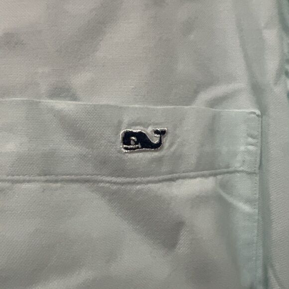 Vineyard Vines Slim Fit Tucker Shirt Mens XXL Long Sleeve Blue Button Down Shirt - Picture 2 of 5